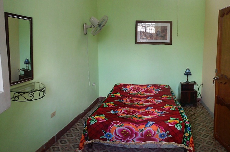 'Habitacion peque' Casas particulares are an alternative to hotels in Cuba.
